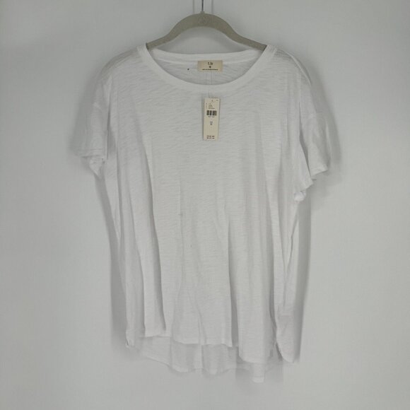 Anthropologie Tops - Anthropologie Maeve Top Women’s medium M white classic minimalist coastal work
